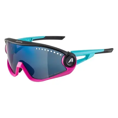 Cyklistické brýle 5W1NG blue-magenta-black matt