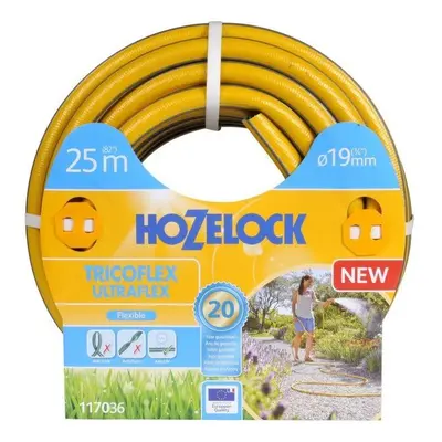 Zahradní hadice HOZELOCK Hadice zahradní Tricoflex Ultraflex 3/4", šedo/žlutá - délka 25 m