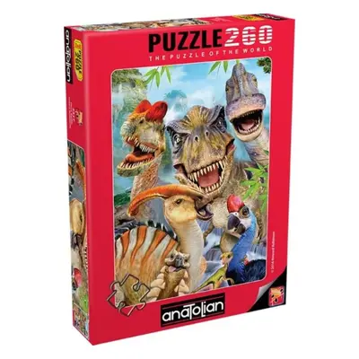 Puzzle Anatolian Puzzle Dinosauří selfie 260 dílků