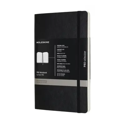 Zápisník MOLESKINE Professional L, měkké desky