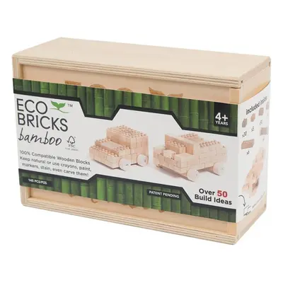 Stavebnice Once Kids Eco-Bricks Bambus 145 dílů