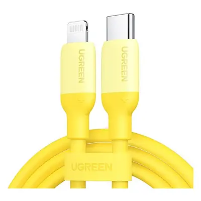 Datový kabel Ugreen USB-C to Lightning Cable 1m (Yellow)