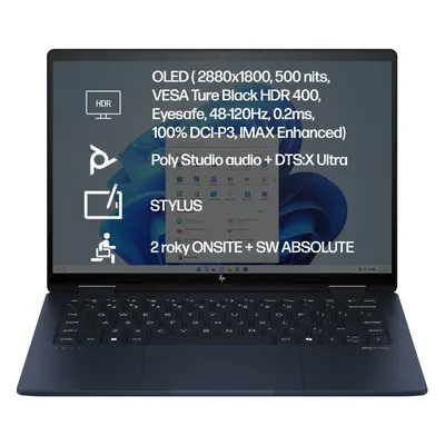 Notebook HP ENVY x360 14-fc0900nc Atmospheric Blue Celokovový