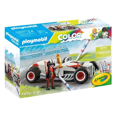 Stavebnice Playmobil 71376 Playmobil Color: Závodní auto