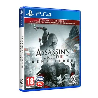 Hra na konzoli Assassins Creed 3 + Liberation Remaster - PS4