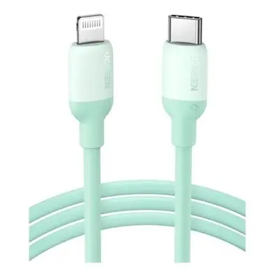 Datový kabel Ugreen USB-C to Lightning Silicone Cable 1m (Green)