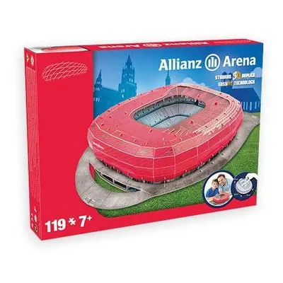 3D puzzle NANOSTAD Stadion Allianz Arena - FC Bayern Mnichov