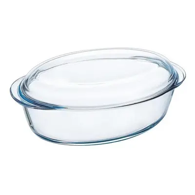 Pekáč Pyrex Pekáč s víkem 6,7 l skleněný