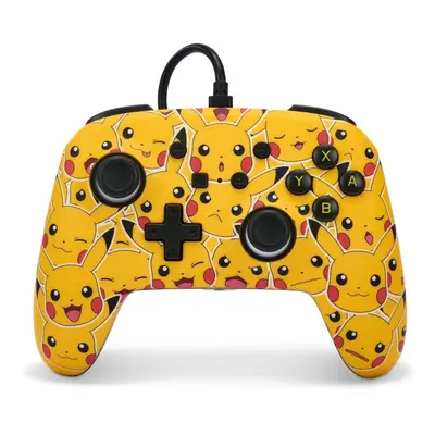 Gamepad PowerA Enhanced Wired Controller – Pikachu Moods - Nintendo Switch