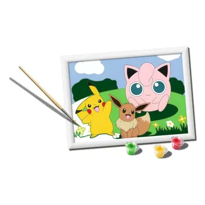 Malování podle čísel Ravensburger 236220 CreArt Pokémoni