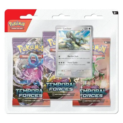 Pokémon TCG: SV05 Temporal Forces - 3 Blister Booster