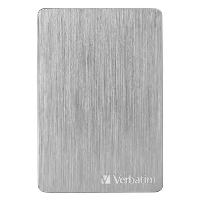 Externí disk VERBATIM Store´n´ Go ALU Slim 2TB, stříbrný