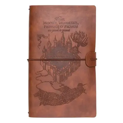 Zápisník Harry Potter - Marauders Map - cestovní zápisník