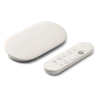 Multimediální centrum Google TV Streamer 4K Porcelain - bez adaptéru