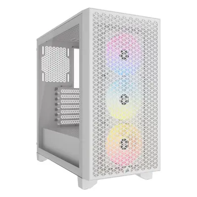 Počítačová skříň Corsair iCUE 3000D RGB AIRFLOW White