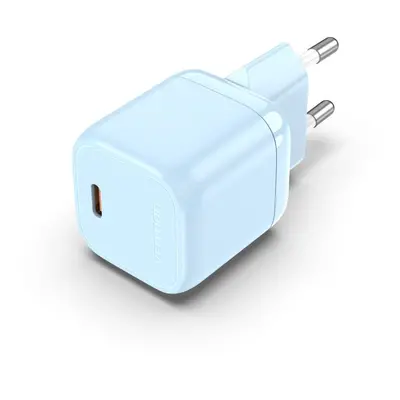 Nabíječka do sítě Vention 1-port Stylish USB-C GaN Charger (30W) Blue