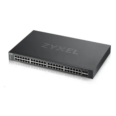 Zyxel XGS1935-52, 52 Port Lite-L3 Smart Managed Switch, 48x Gigabit Copper and 4x 10G SFP+, hybr