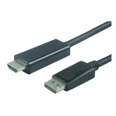 Video kabel PremiumCord DisplayPort - HDMI propojovací 3m černý