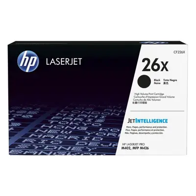 Toner HP CF226X č. 26X černý originální