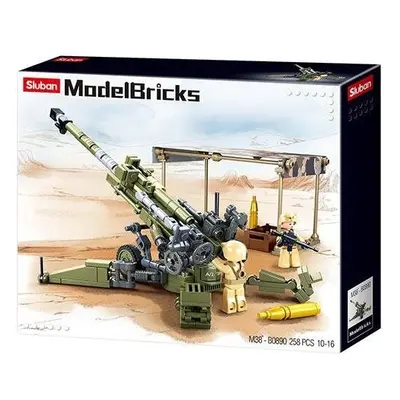 Stavebnice Sluban Army Model Bricks M38-B0890 M777 Howitzer