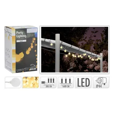 HOMESTYLING HOMESTYLING Světelný řetěz venkovní LED PARTY teplá bílá 80 LED KO-AX8779250