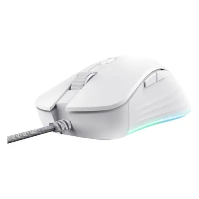 Herní myš TRUST GXT924W YBAR+ High Performance Gaming Mouse White