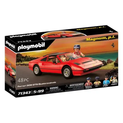 Stavebnice Playmobil 71343 Magnum, p.i. Ferrari 308 GTS Quattrovalvole