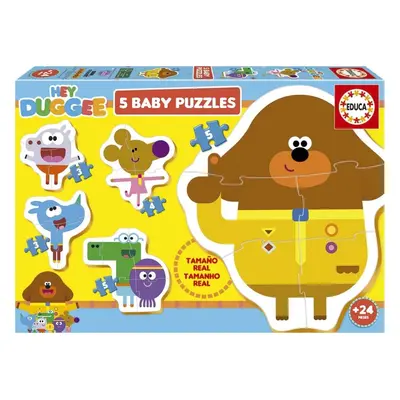 EDUCA Baby puzzle Hey Duggee 5v1 (3-5 dílků)