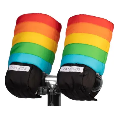 Dětské rukavice 7AM Kids Warmmuffs RAINBOW