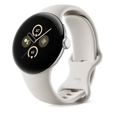 Chytré hodinky Google Pixel Watch 2 Silver/Porcelain