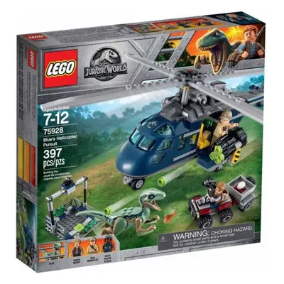 Stavebnice LEGO Jurský Svět 75928 Pronásledování Bluea helikoptérou