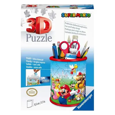 Puzzle Ravensburger 3D puzzle 112555 Stojan na tužky Super Mario 54 dílků