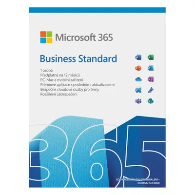 Elektronická licence Microsoft 365 Business Standard (elektronická licence)