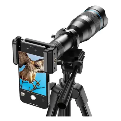 Objektiv pro mobilní telefon Apexel 60X Telescope Lens with Camera Tripod