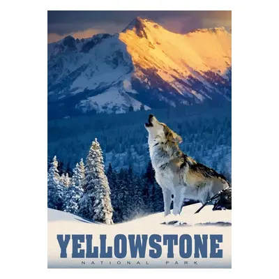 ALIPSON Puzzle Zvířata - Yellowstonský vlk 500 dílků