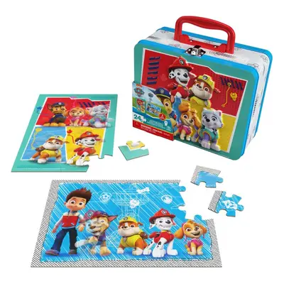 Puzzle SMG Tlapková Patrola Puzzle V plechové krabičce