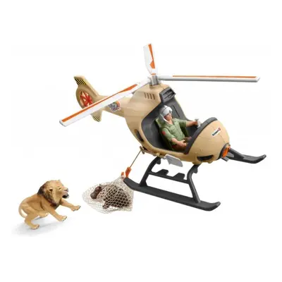 Schleich 42476 Záchranný vrtulník pro zvířata