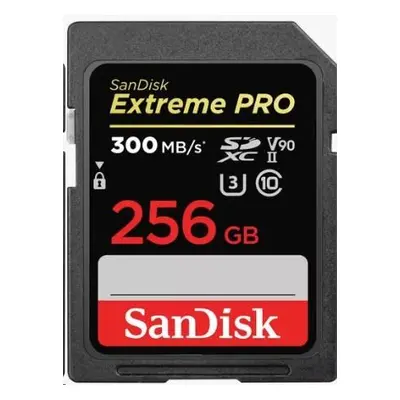 Paměťová karta SanDisk SDXC 256GB Extreme PRO UHS-II