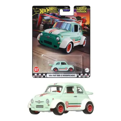 Hot Wheels BOULEVARD '60s FIAT 500 D MODIFICADO, Mattel HRT65