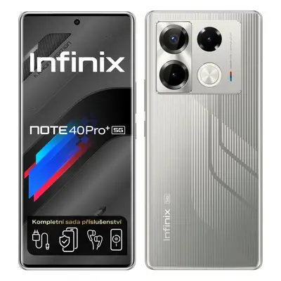 Mobilní telefon Infinix Note 40 PRO+ 5G 12GB/256GB Racing Grey