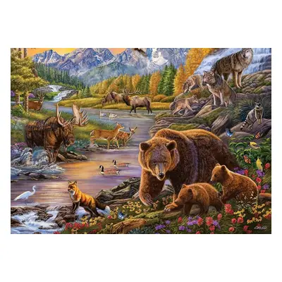 RAVENSBURGER Puzzle Divočina XXL 500 dílků