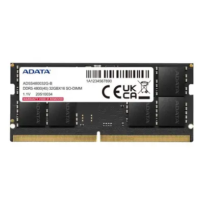 Adata/SO-DIMM DDR5/8GB/4800MHz/CL40/1x8GB