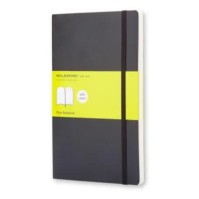 Zápisník MOLESKINE L, měkké desky, čistý, černý