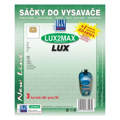 Sáčky do vysavače Sáčky do vysavače LUX2 MAX - textilní