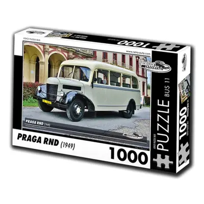 RETRO-AUTA Puzzle BUS č.11 Praga RND (1949) 1000 dílků