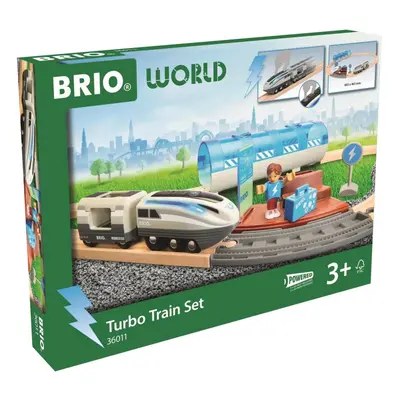 BRIO Herní sety 36011 Vlaková sada s turbo vlakem