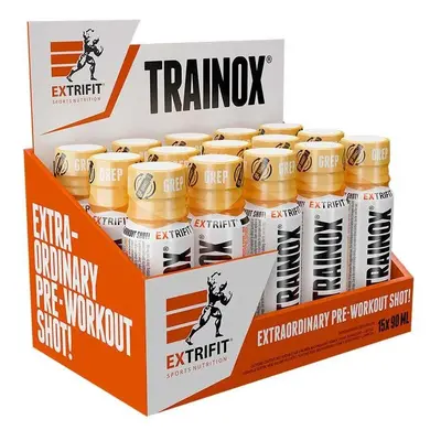 Předtréninková směs Extrifit Trainox Shot 15 x 90 ml grapefruit