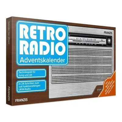 Adventní kalendář Franzis adventní kalendář Retro rádio stavebnice