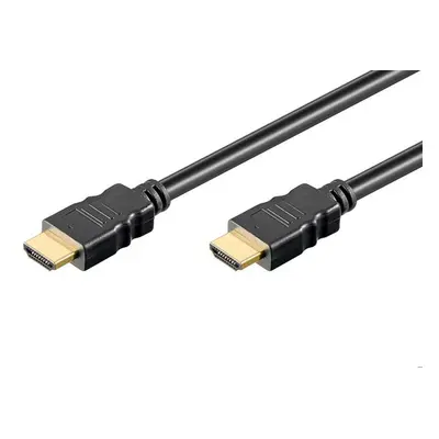 Kabel HDMI High Speed 2.0, zlacené konektory, 2m