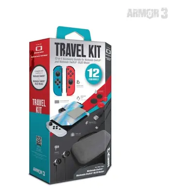 Sada herního příslušenství Armor3 Nintendo Switch/OLED Travel Kit